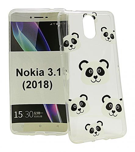 TPU Designdeksel Nokia 3.1 (2018)