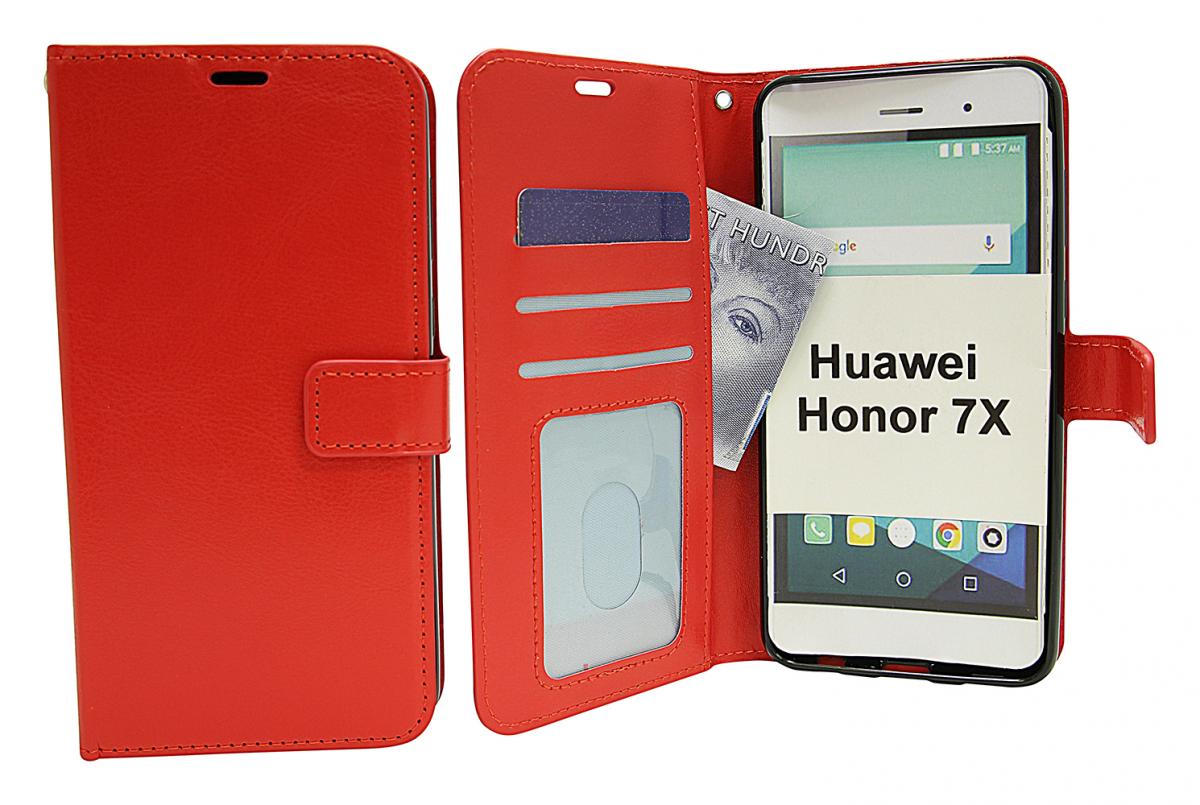 Crazy Horse Wallet Huawei Honor 7X