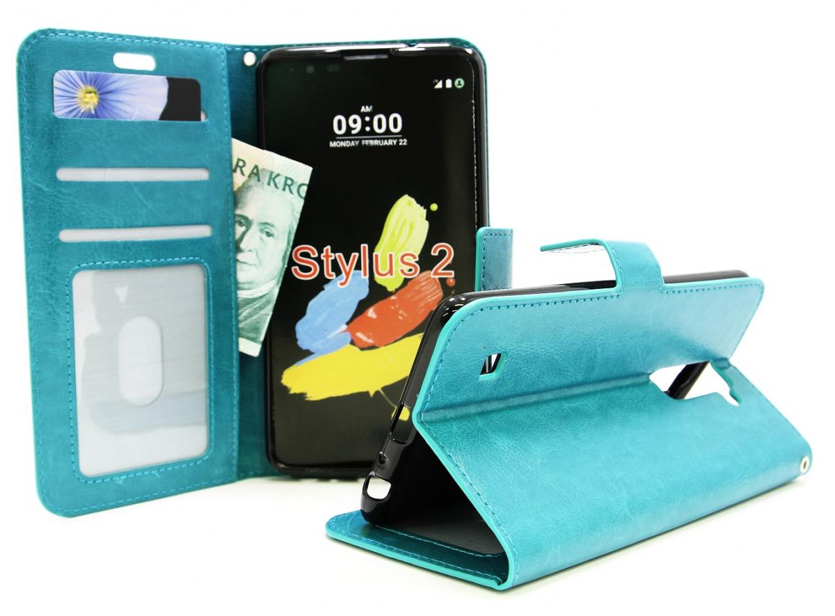 Crazy Horse Wallet LG Stylus 2 (K520)