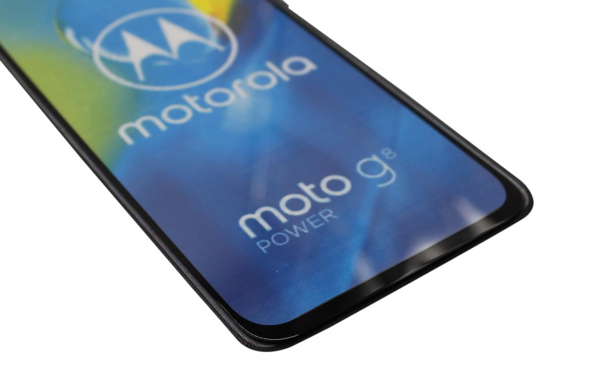 Full Frame Skjermbeskyttelse av glass Motorola Moto G8 Power