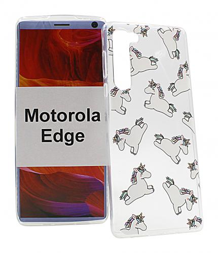 TPU Designdeksel Motorola Moto Edge