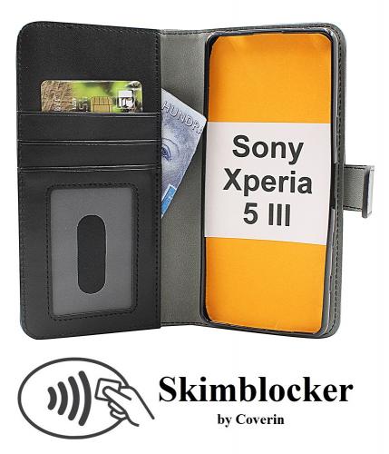 Skimblocker Magnet Wallet Sony Xperia 5 III (XQ-BQ52)