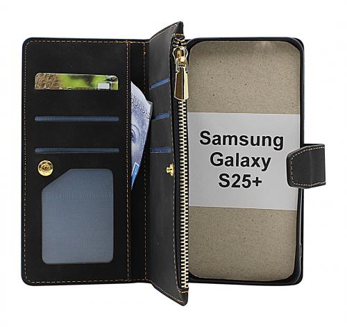 XL Samsung Galaxy S25+ Luksus Lommebok Deksel