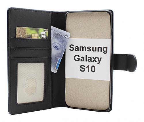 Skimblocker Samsung Galaxy S10 Magnet Lommebok Deksel