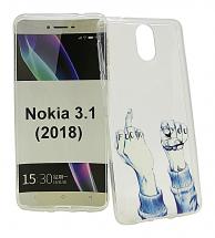 TPU Designdeksel Nokia 3.1 (2018)