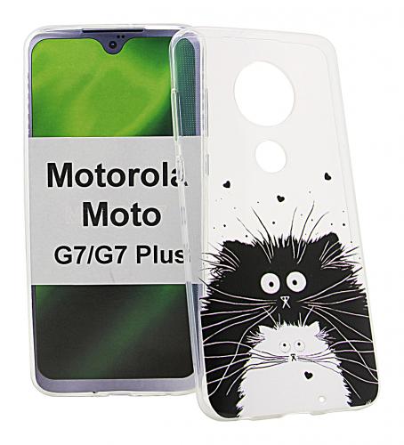 TPU Designdeksel Motorola Moto G7 / Moto G7 Plus