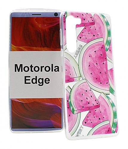 TPU Designdeksel Motorola Moto Edge