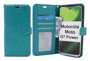 Crazy Horse Wallet Motorola Moto G7 Power