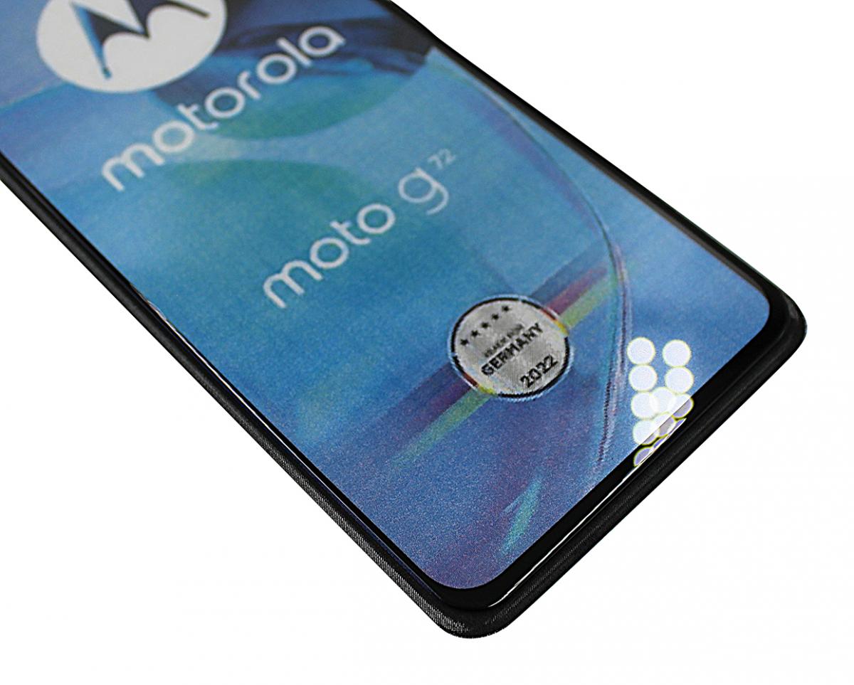 Full Frame Skjermbeskyttelse av glass Motorola Moto G72