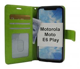 Crazy Horse Wallet Motorola Moto E6 Play