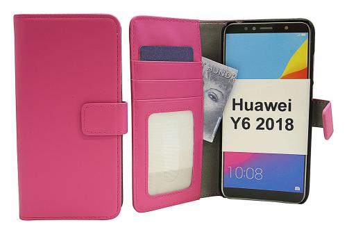 Skimblocker Magnet Wallet Huawei Y6 2018