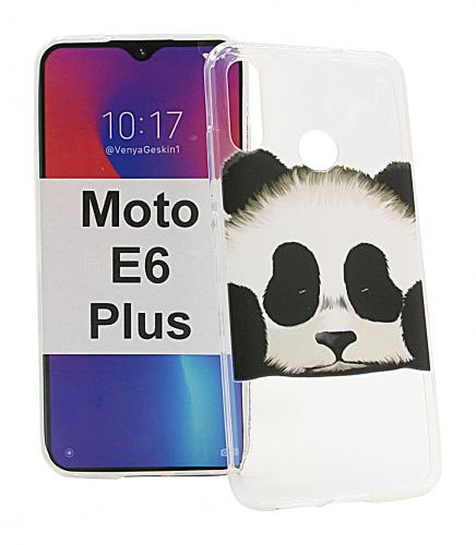 TPU Designdeksel Motorola Moto E6 Plus