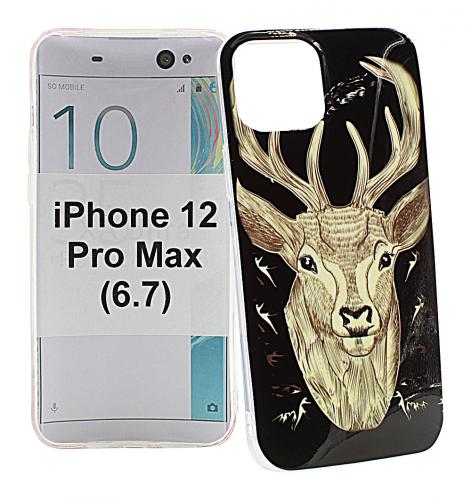 TPU Designdeksel iPhone 12 Pro Max (6.7)