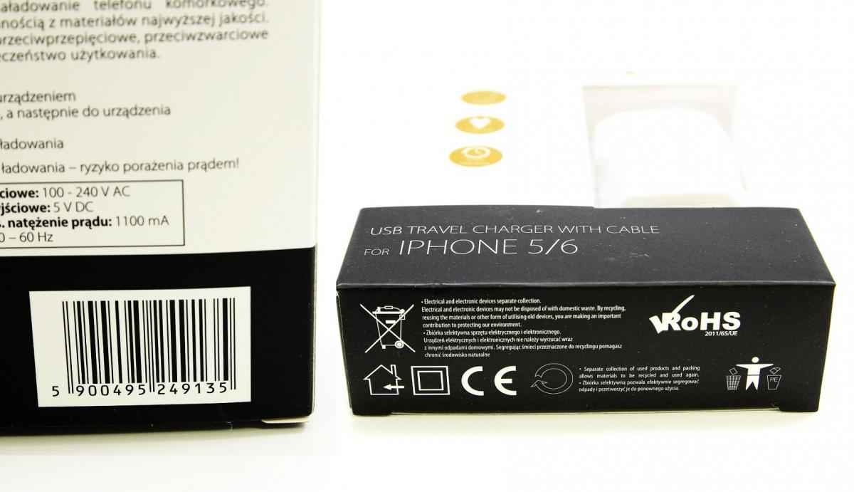 Forever iPhone 5/5s/SE/5c Vgoplader