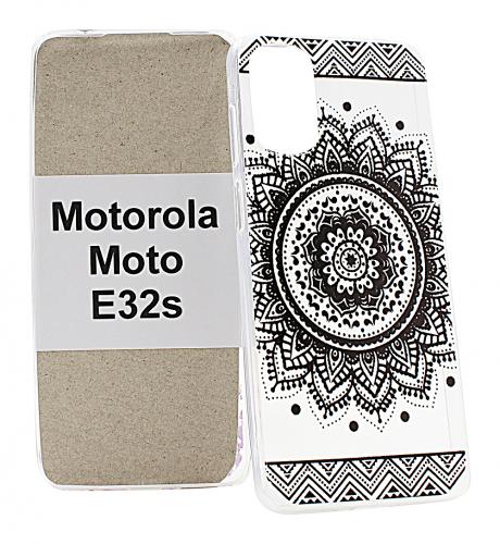 TPU Designdeksel Motorola Moto E32s