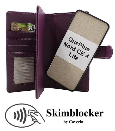 Skimblocker OnePlus Nord CE 4 Lite XL Magnet Lommebok Deksel