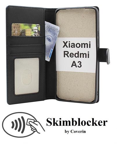 Skimblocker Xiaomi Redmi A3 Magnet Lommebok Deksel