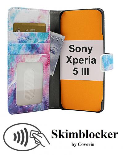 Skimblocker Magnet Designwallet Sony Xperia 5 III (XQ-BQ52)