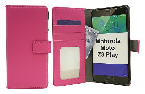 Skimblocker Magnet Wallet Motorola Moto Z3 Play