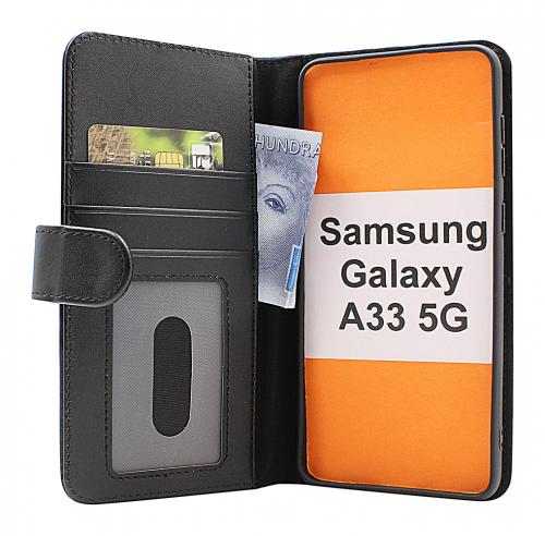 Skimblocker Lommebok-etui Samsung Galaxy A33 5G (A336B)