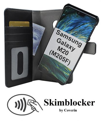 Skimblocker Magnet Wallet Samsung Galaxy M20 (M205F)