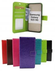 Crazy Horse Samsung Galaxy S23 5G Lommebok Deksel