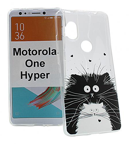 TPU Designdeksel Motorola One Hyper