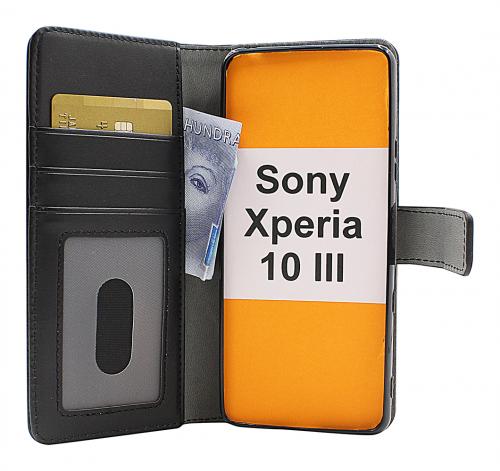 Skimblocker Magnet Wallet Sony Xperia 10 III (XQ-BT52)