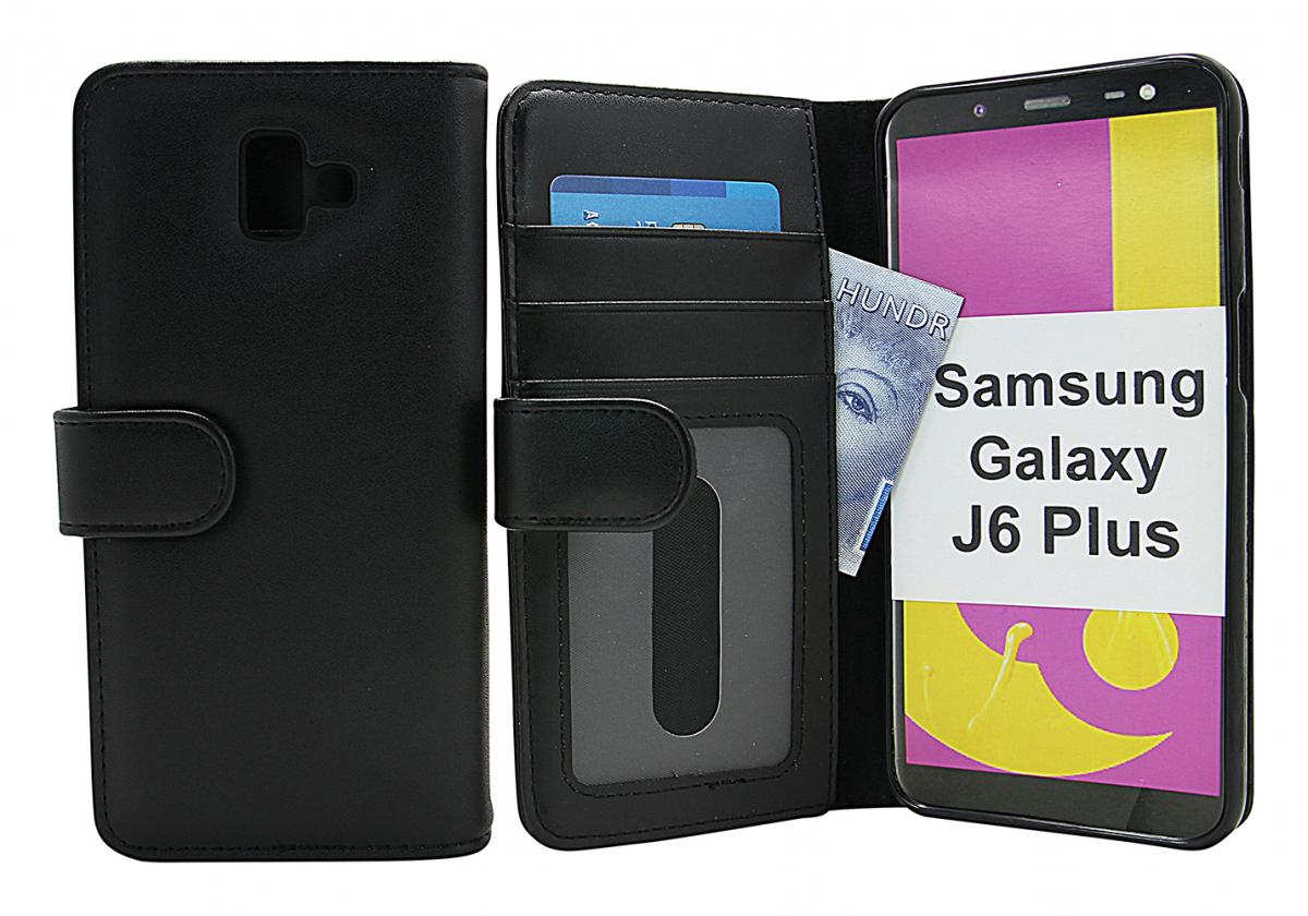 Skimblocker Lommebok-etui Samsung Galaxy J6 Plus (J610FN/DS)