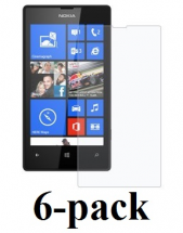 6-pakning Skjermbeskyttelse Nokia Lumia 520/525