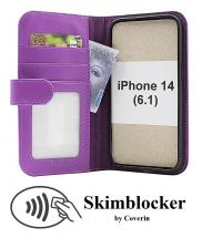 Skimblocker Lommebok-etui iPhone 14 (6.1)
