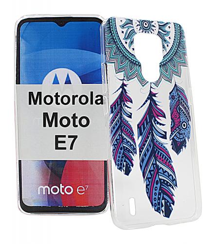 TPU Designdeksel Motorola Moto E7