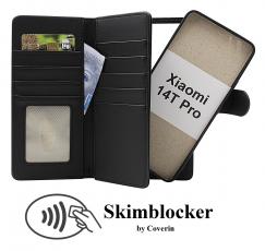 Skimblocker Xiaomi 14T Pro XL Magnet Lommebok Deksel