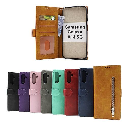 Zipper Standcase Wallet Samsung Galaxy A14 4G / 5G