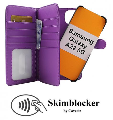 Skimblocker XL Magnet Wallet Samsung Galaxy A22 5G (SM-A226B)