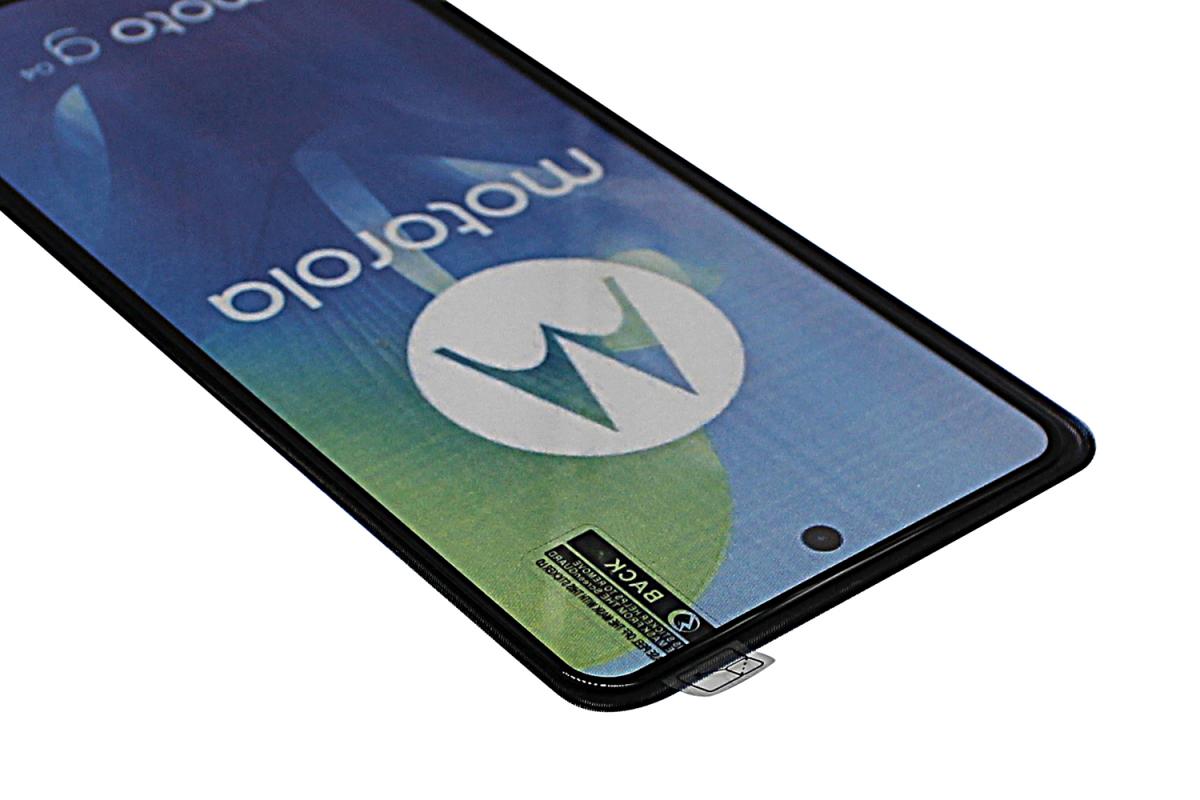 Full Frame Skjermbeskyttelse av glass Motorola Moto G04