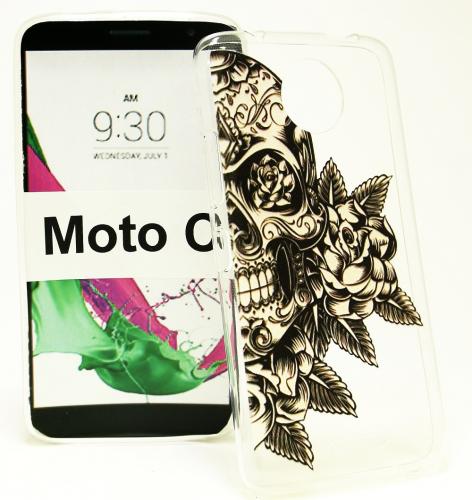 TPU Designdeksel Moto C