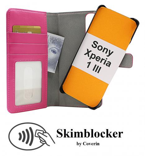 Skimblocker Magnet Wallet Sony Xperia 1 III (XQ-BC52)