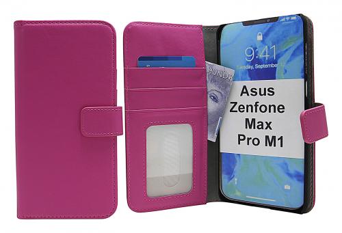 Skimblocker Magnet Wallet Asus Zenfone Max Pro M1 (ZB602KL)