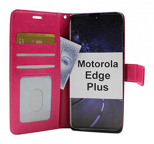 Crazy Horse Wallet Motorola Edge Plus