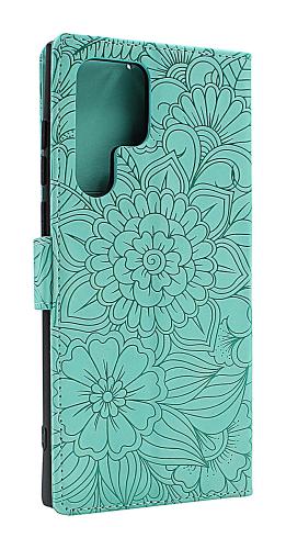 Flower Standcase Wallet Samsung Galaxy S22 Ultra 5G