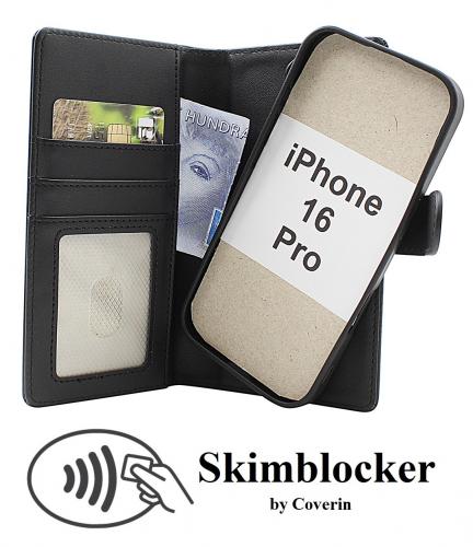 Skimblocker iPhone 16 Pro Magnet Lommebok Deksel