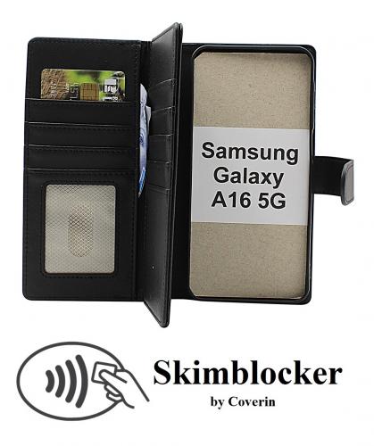 Skimblocker Samsung Galaxy A16 / A16 5G XL Lommebok Deksel