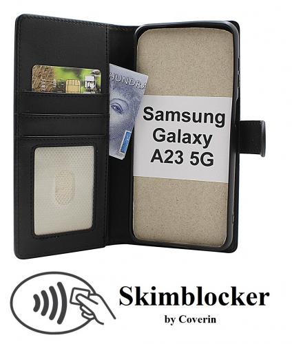 Skimblocker Samsung Galaxy A23 5G Lommebok Deksel