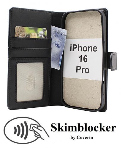 Skimblocker iPhone 16 Pro Magnet Lommebok Deksel