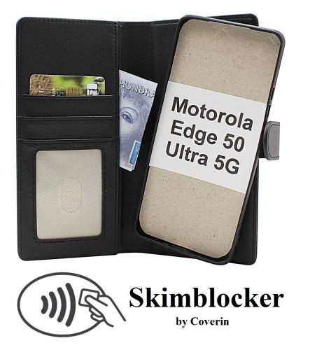 Skimblocker Motorola Edge 50 Ultra 5G Magnet Lommebok Deksel