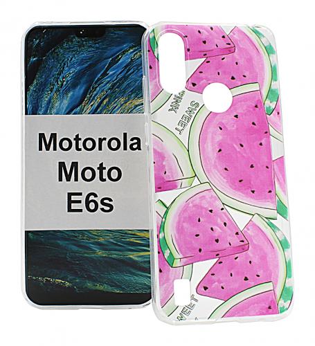 TPU Designdeksel Motorola Moto E6s