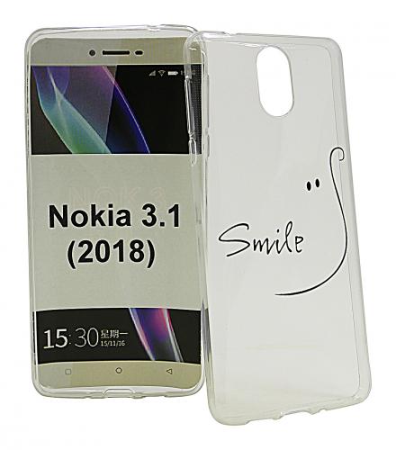 TPU Designdeksel Nokia 3.1 (2018)