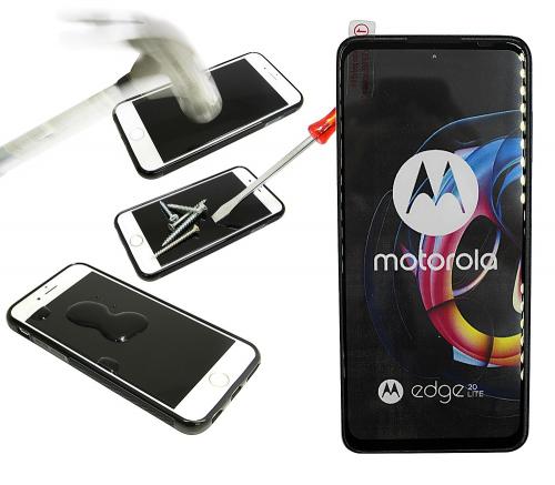 Full Frame Skjermbeskyttelse av glass Motorola Edge 20 Lite