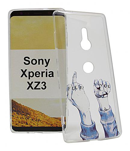 TPU Designdeksel Sony Xperia XZ3